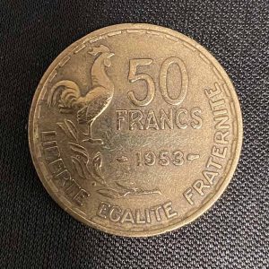 Moneda 50 francos 1953