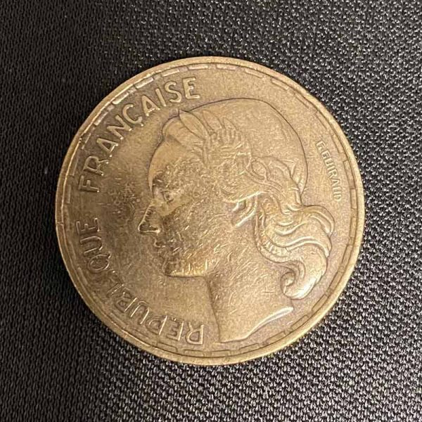 Moneda Cincuenta Francos 1953