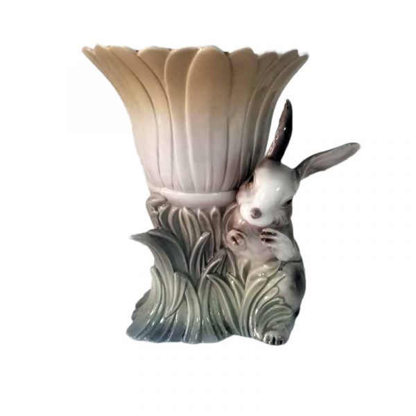 Macetero Porcelana Conejo